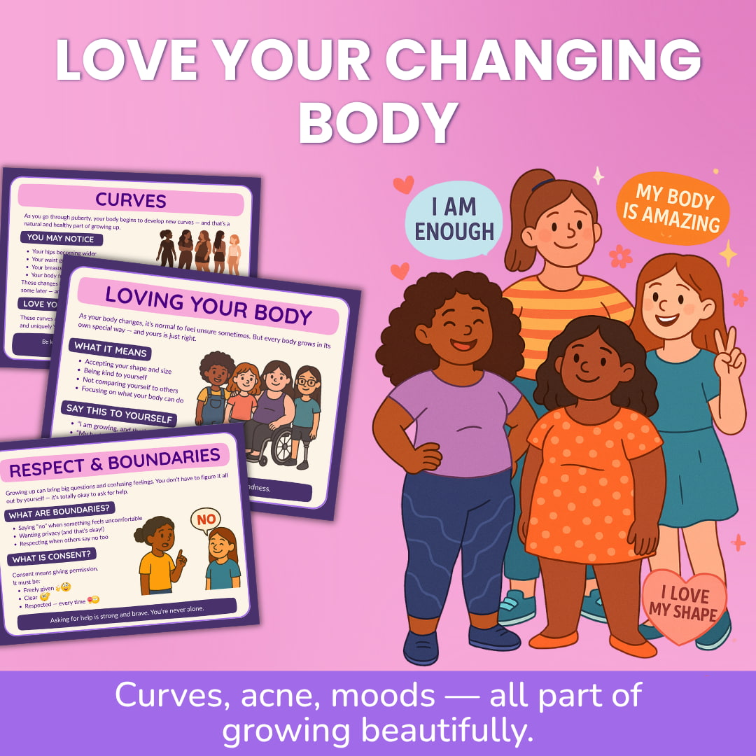 Girls Puberty #1  Guide Helping Your Kids